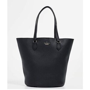 Kate Spade Jackson Street Kristine Tote BLACK Pebble Leather